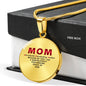 Marvelously Outstanding Mother - Circle Necklace
