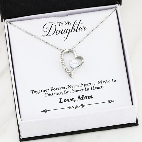 Mom to Daughter Forever Love Necklace